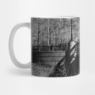 Bridge in Black and White Mug